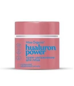 Крем-увлажнение для лица Hyalurron power Cream Miss Organic 45мл