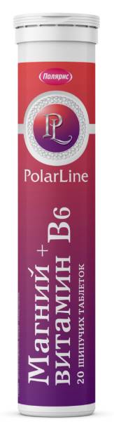 Изображение товара Магний + B6 со вкусом Тутти-Фрутти PolarLine 20 таблеток Магний + B6 со вкусом Тутти-Фрутти PolarLine 20 таблеток фотография