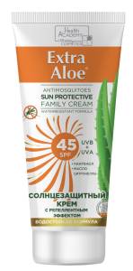 Вилсен солнцезащитный крем SPF45 для всей семьи Extra Aloe 100мл