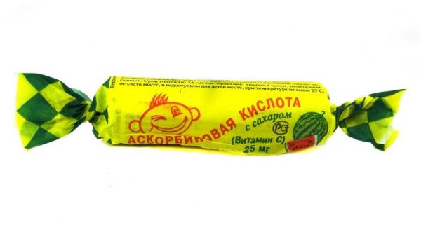 Изображение товара Аскорбиновая кислота аскопром №10табл арбуз Аскорбиновая кислота аскопром №10табл арбуз фотография
