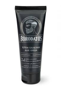 Крем-бальзам для лица 2в1 Borodatos 75мл