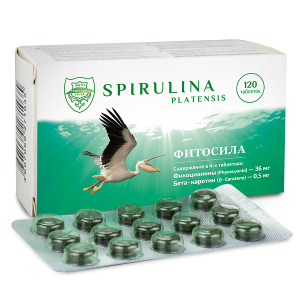 Спирулина-Фитосила, 120 таблеток