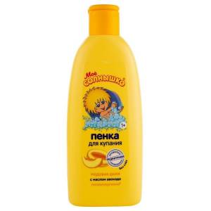 Мое Cолнышко пенка-гель для купания детская Медовая Дыня 400мл