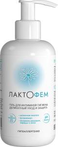 Гель для интимной гигиены Лактофем Алтайский нектар 250мл