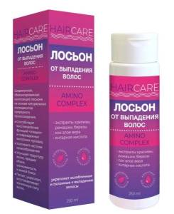 Лосьон Hair Care от выпадения волос Аmino Сomplex Медикомед 250мл